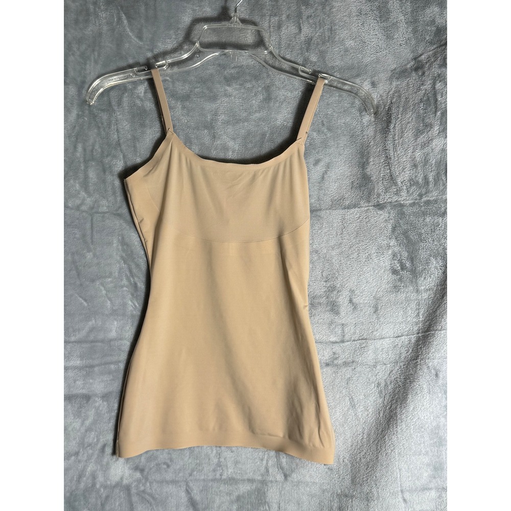 Spanx Nude Shaping Camisole Adjustable Straps Beige Small support wear layering